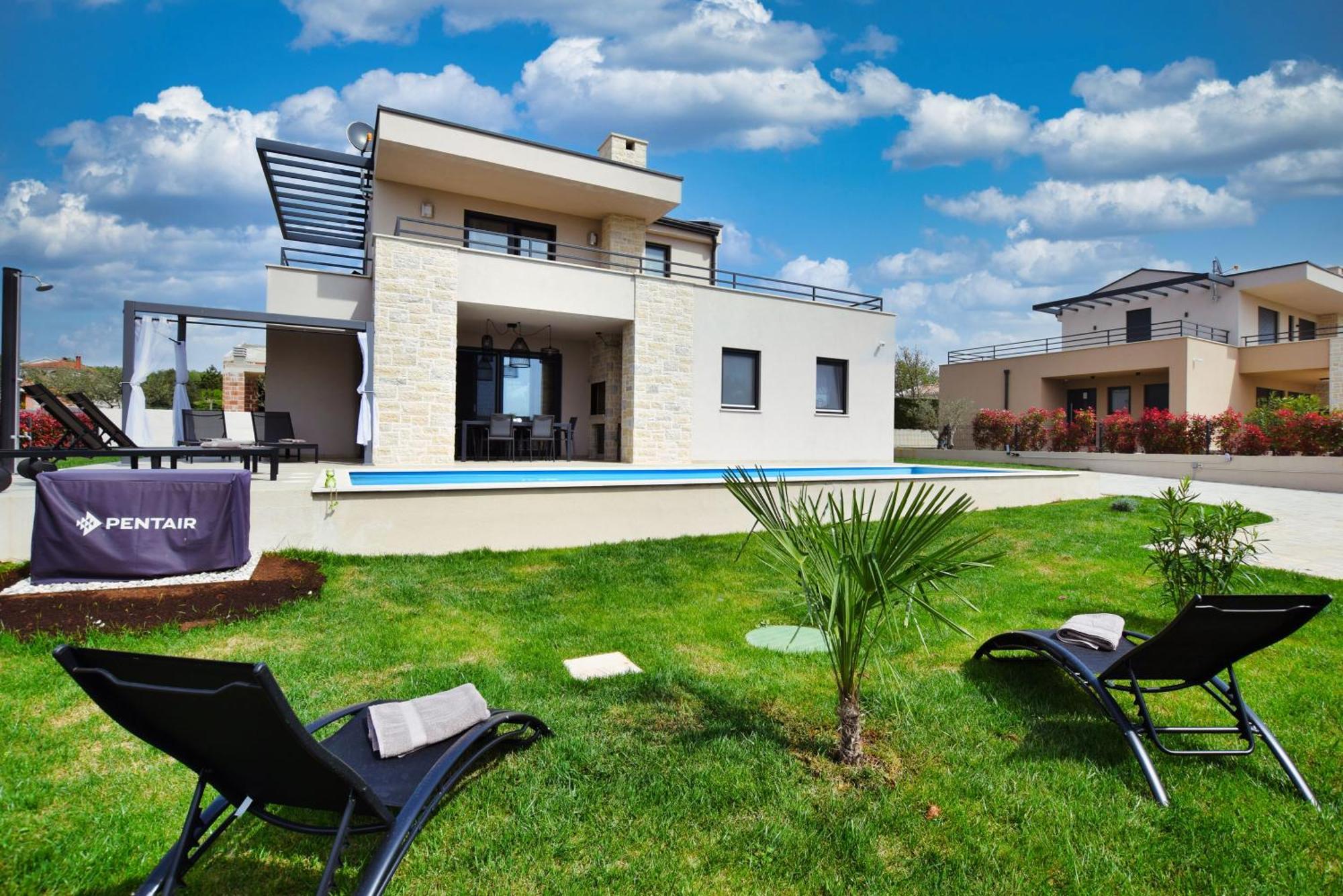 Villa Oskar Istrien Sveti Lovreč Pazenatički Exteriör bild