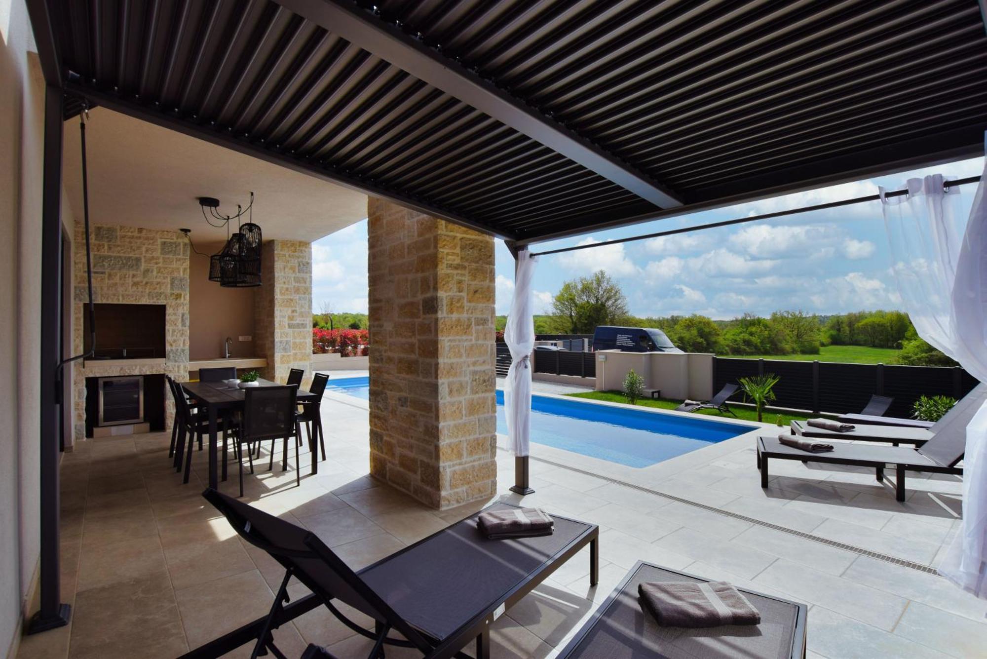 Villa Oskar Istrien Sveti Lovreč Pazenatički Exteriör bild